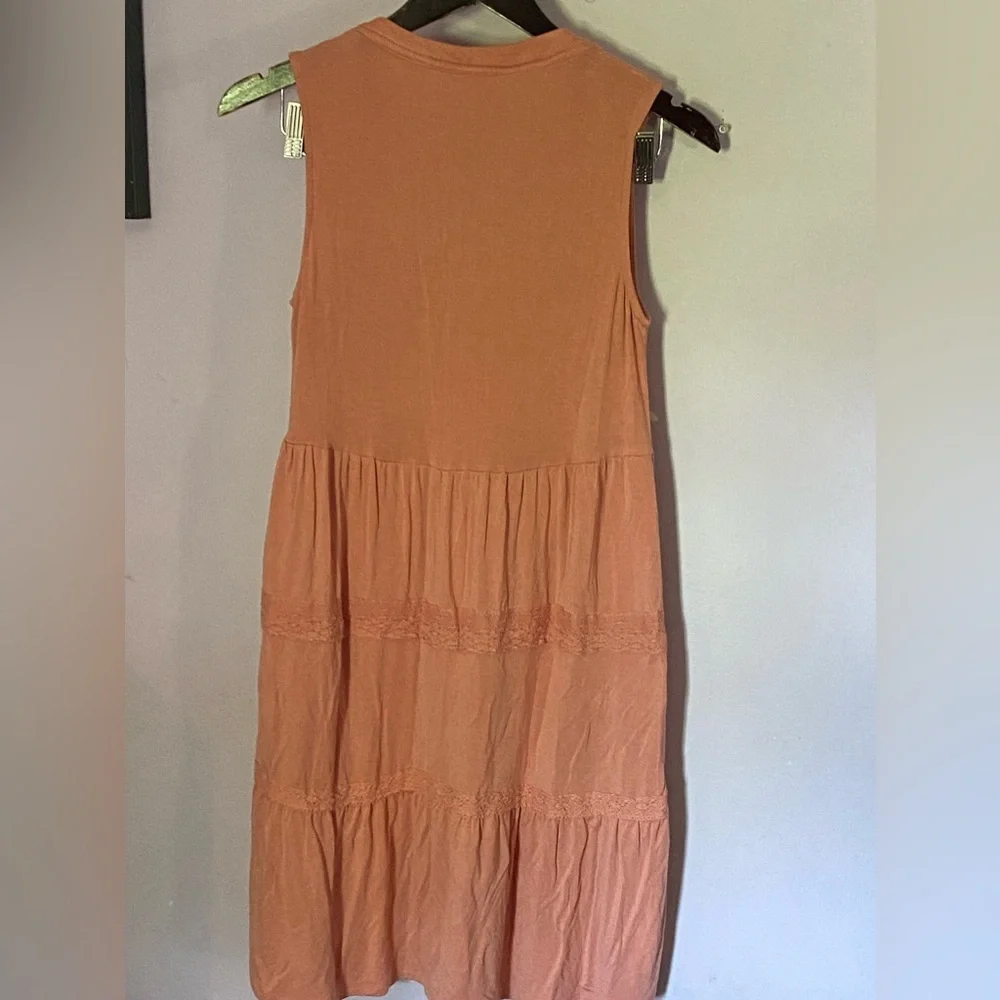 Rayon Knit Coral Sundress